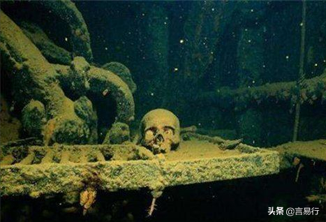 特魯克瀉湖有多恐怖，二戰時就有50多艘戰艦沉沒