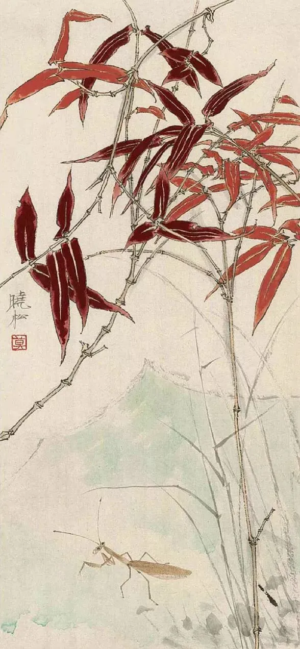 名家莫曉松工筆畫，精美絕倫