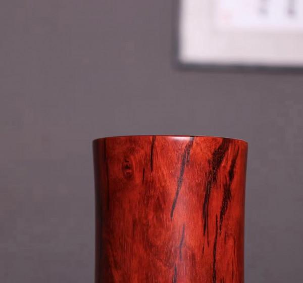 素木含芯！這對紫檀筆筒就是文房用品裡的勞斯萊斯