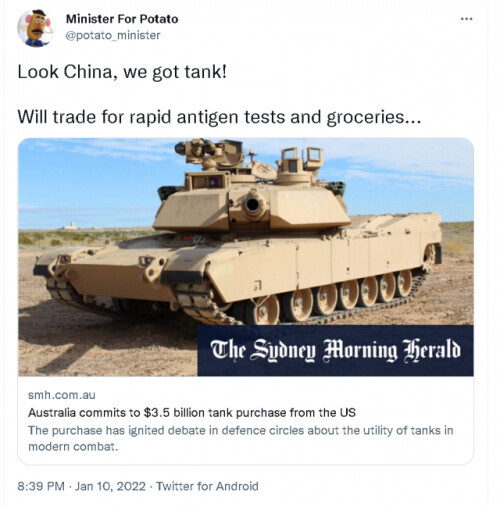 澳大利亞獲得能“對抗中國”的超級坦克！網友瘋狂吐槽……