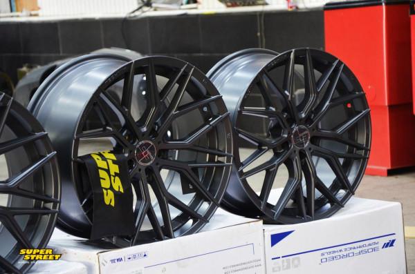 凱迪拉克ATS-L 全面黑化改裝打造黑武士風格