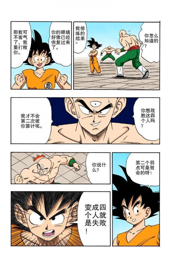 彩色七龍珠漫畫(海南版) 第176-180回