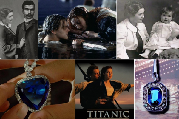 泰坦尼克號女主角露絲的原型，在船上真正戴藍寶石項鍊的女人