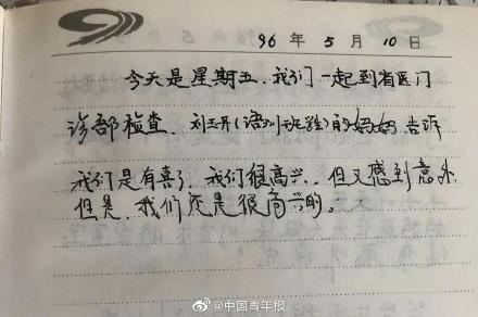 翻開父母20多年前的孕期日記，我邊看邊哭……