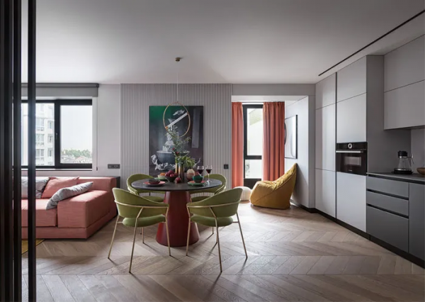 即便是臨時居所也要認真對待!利用色彩為主要元素,讓家新生 即便是臨時居所也要認真對待!利用色彩為主要元素,讓家新生