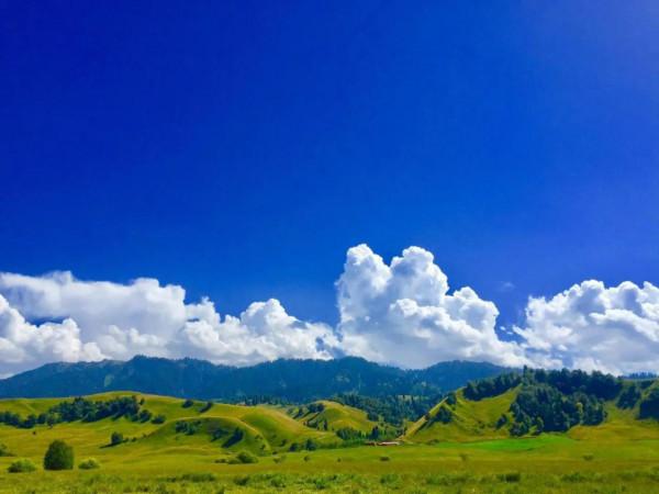 新疆那拉提草原風光 新疆那拉提草原風光