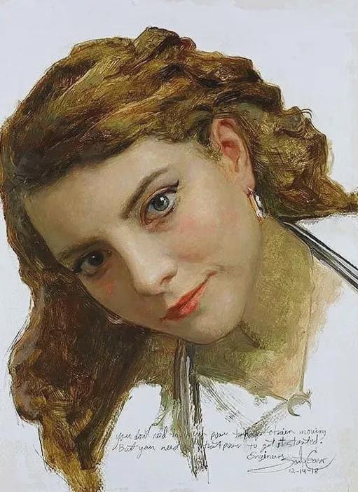 大鬍子藝術家 畫出完美質感，這素描讓美院老師也佩服