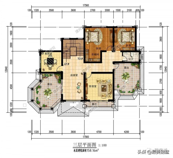 歐式大別墅，富貴大氣，一看就是有錢有品的人