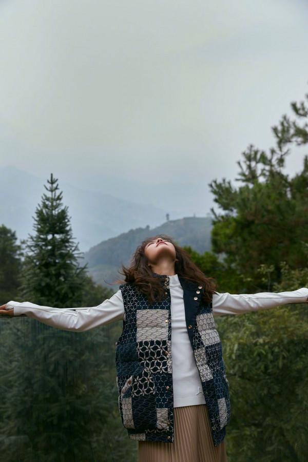 蔡文靜羊毛卷秋日雜誌封面 蔡文靜羊毛卷秋日雜誌封面