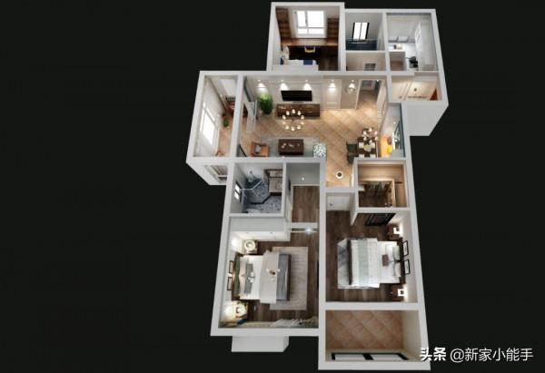 通風大半年終於正式入住，美式風格穩重又大氣，一進屋就很喜歡