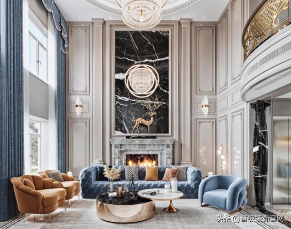 600㎡挑高躍層:高奢法式,領略貴族生活圈的奇幻浪漫 600㎡挑高躍層:高奢法式,領略貴族生活圈的奇幻浪漫