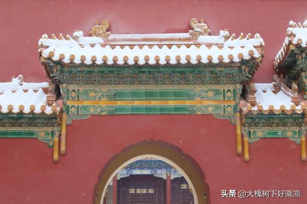 景山壽皇殿，被低估的雪景拍攝地，沒有約到故宮，來這裡