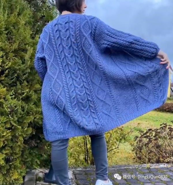 「針織作品」60款時尚流行的中長款開衫（尋找靈感）