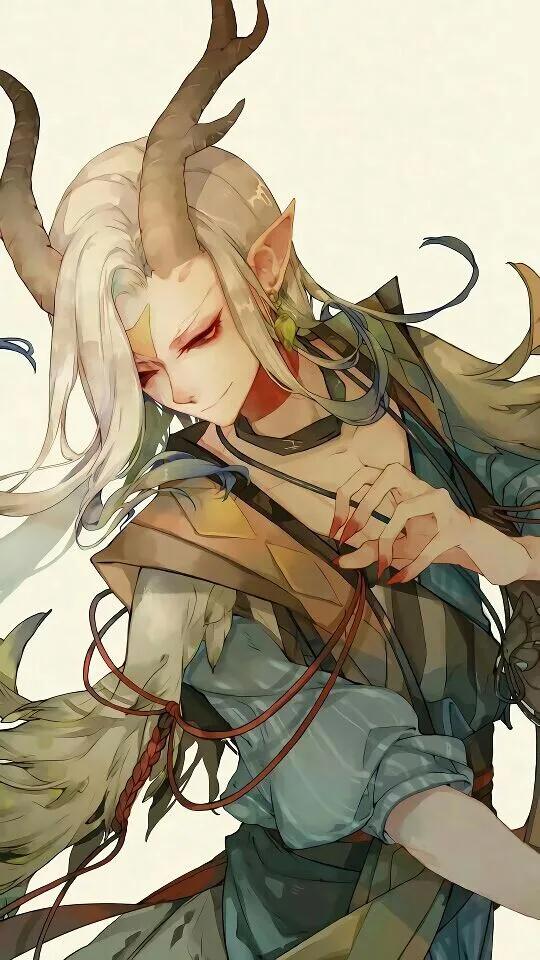 手繪動漫帥哥美男圖片桌布