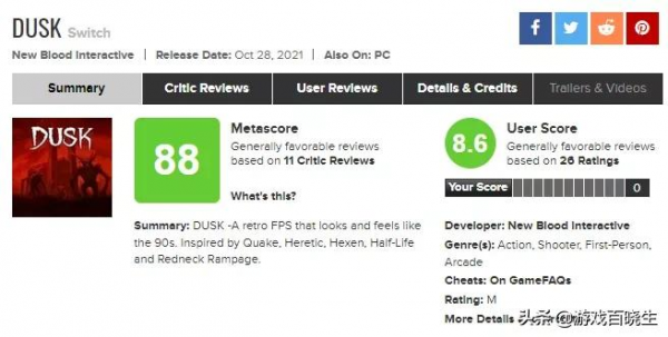 Swtich主機銷量破億！那麼2021年評分最高的NS遊戲是？