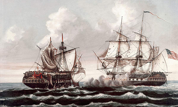 地球最強的美國海軍還有一艘風帆戰艦，服役超過200年