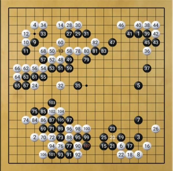 名人名局-武宮正樹肩衝星位,宇宙流的不朽名局 名人名局-武宮正樹肩衝星位,宇宙流的不朽名局