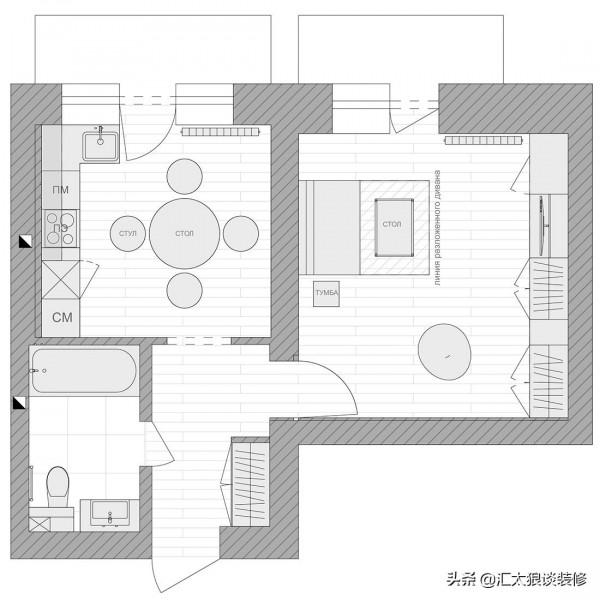 他家僅41㎡,裝修效果卻清爽敞亮很實用,家有小戶型的可以參考下 他家僅41㎡,裝修效果卻清爽敞亮很實用,家有小戶型的可以參考下