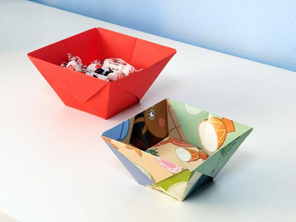 用紙給花生瓜子(殼)來個摺疊的“果盤”，過年看冬奧也綠色環保