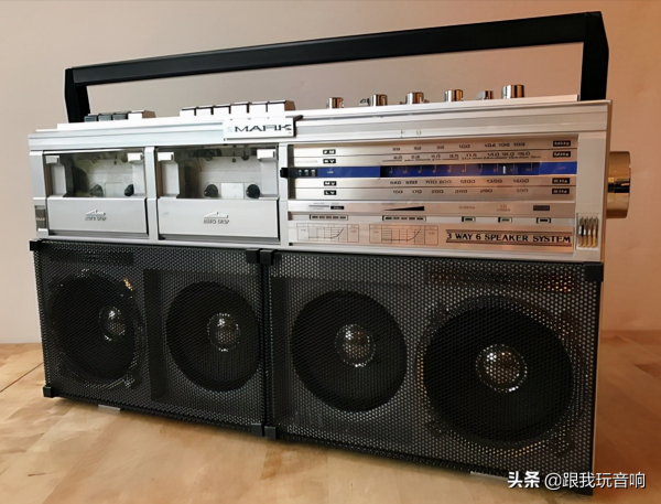 馬克Mark 75491音響雙卡帶4波段收錄機