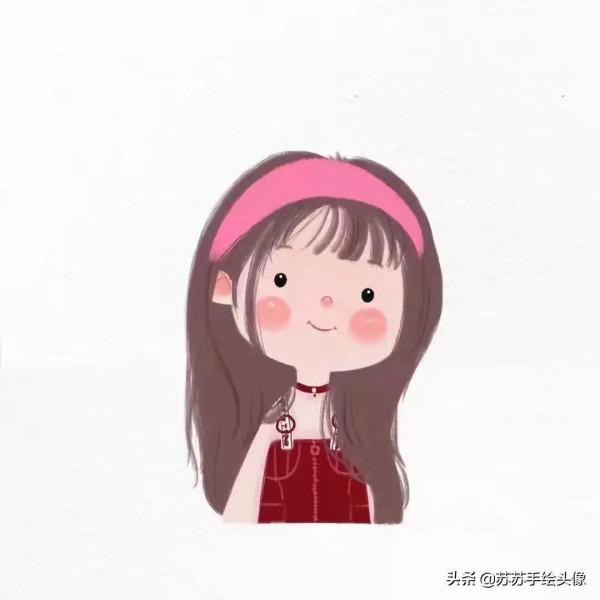 換個頭像吧，卡通動漫女生頭像，呆萌可愛 簡單有趣