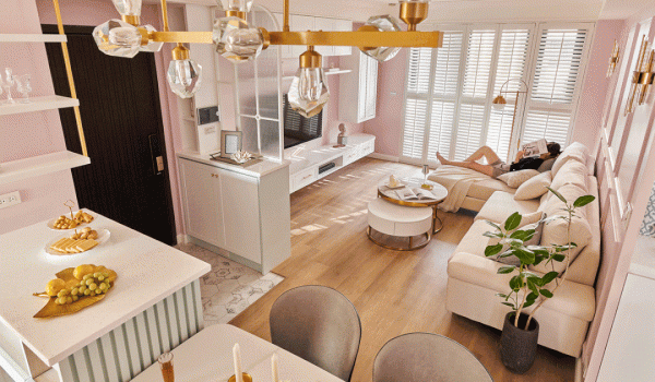 90後的家:巧搭少女心,89㎡住的幸福又甜蜜 90後的家:巧搭少女心,89㎡住的幸福又甜蜜