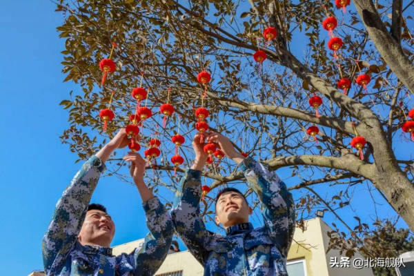 滿屏祝福！北部戰區海軍官兵給您拜年啦