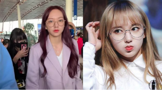 程瀟的髮際線雖然高，但她還挺會遮醜的，帽子+劉海看著挺可愛