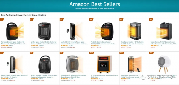 加熱器侵權預警！銷量火爆的部分品牌持有大量外觀專利