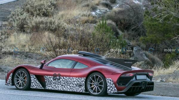 合法上路的F1賽車，賓士AMG ONE幾乎無偽裝測試諜照曝光