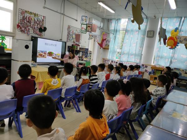 雨山幼兒園開展預防自然災害安全教育活動
