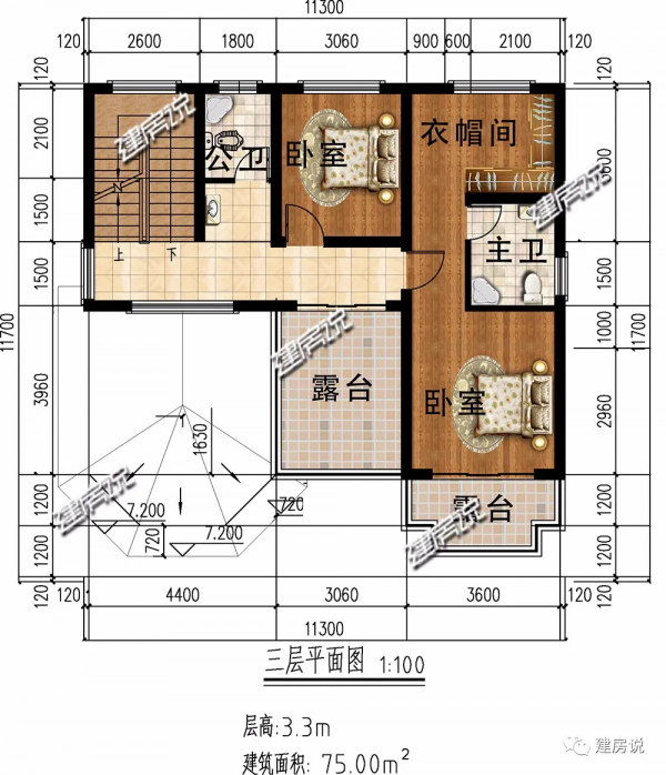 三層巴洛克風別墅,造型方正,層次感豐富,外觀浪漫奢華 三層巴洛克風別墅,造型方正,層次感豐富,外觀浪漫奢華