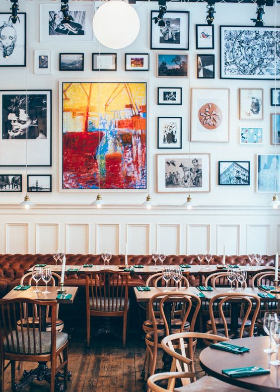 （裝飾繪畫）終究是商業收編了藝術，看高階餐飲業怎麼收編裝飾畫