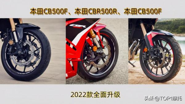 本田CB500系列釋出重大更新 升級倒立式前叉 徑向卡鉗 雙碟剎