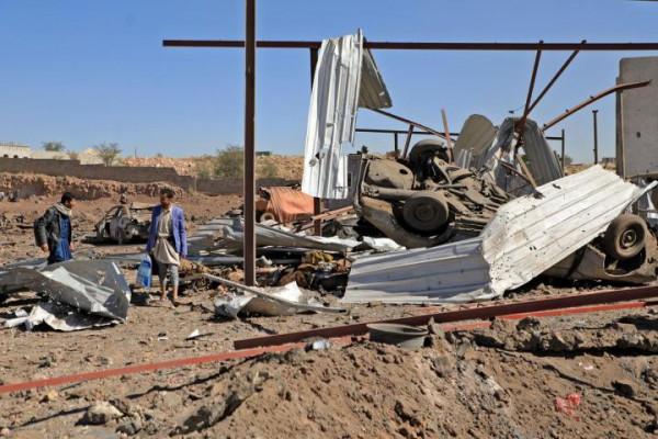 沙特為首多國聯軍加大對葉門首都空襲力度