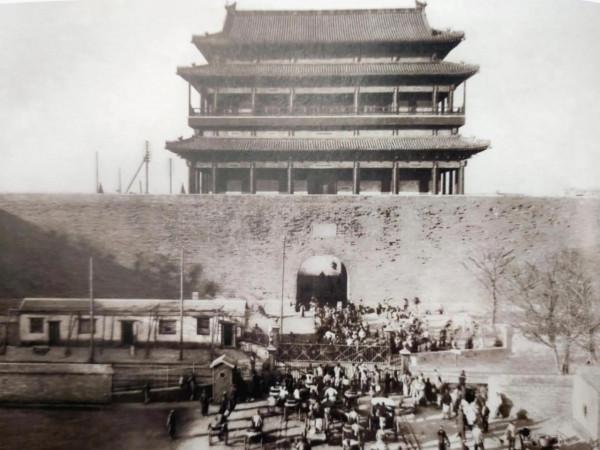 北京的老照片；八國聯軍時期的北京城景