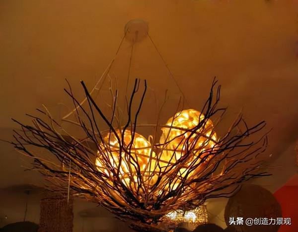 「創意手工」樹枯了別扔，改造成景觀燈具，真是美麗極了