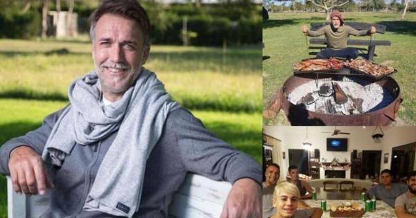 52歲巴蒂身材發福鬍子白了！抱著孫子滿眼慈愛，戰神也成老頭了