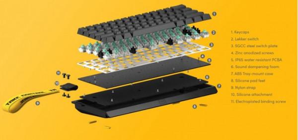 Wooting 60HE模擬鍵盤達成籌款目標：小巧身形 起價154.99歐元