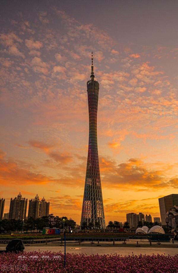手機桌布‖城市地標廣州塔‖4A景區的12時辰