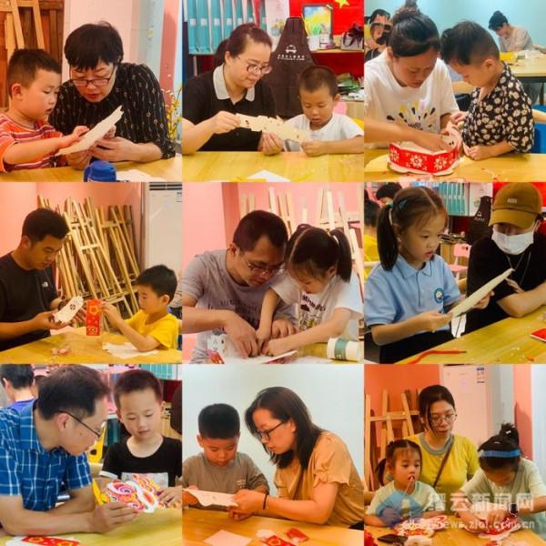 學做花燈 慶中秋