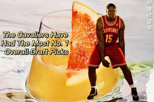美媒列出了克利夫蘭騎士選秀史上的六名狀元，五人不如詹姆斯一人