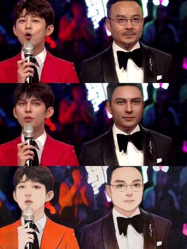 今年元宵晚會有的主持人沒有來