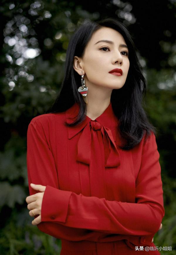 高圓圓，當之無愧的氣質女神，清新溫婉的形象，又不失高階感