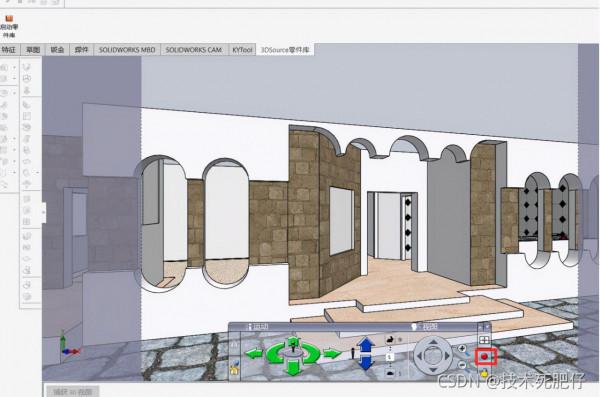 透過solidworks模擬遊戲中行走控制