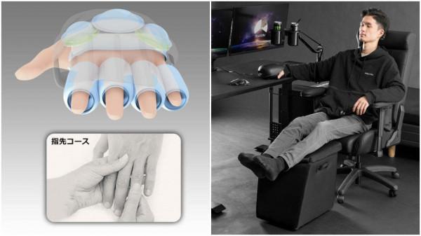 日本公司推出手部按摩器：支援加熱，專為遊戲玩家而生