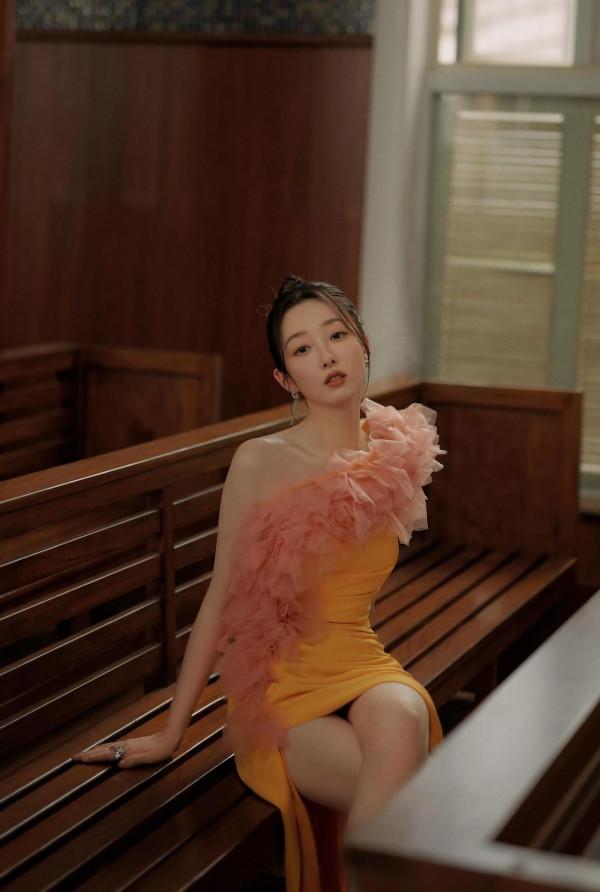 明星養眼系列圖集分享，蔣夢婕的美麗瞬間