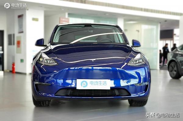 運動型大空間純電SUV 實拍特斯拉Model Y國產版