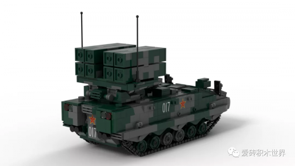 「愛磚MOC每日推送」坦克開罐器&mdash;&mdash;AFT-10反坦克導彈發射車