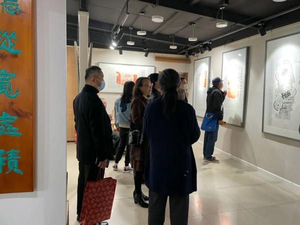 楮墨風華——張振國拓片題跋展在北京硯山畫館開幕